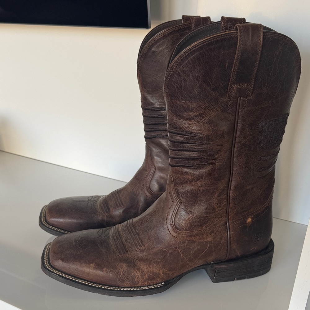 Ariat American Flag Cowboy Boots